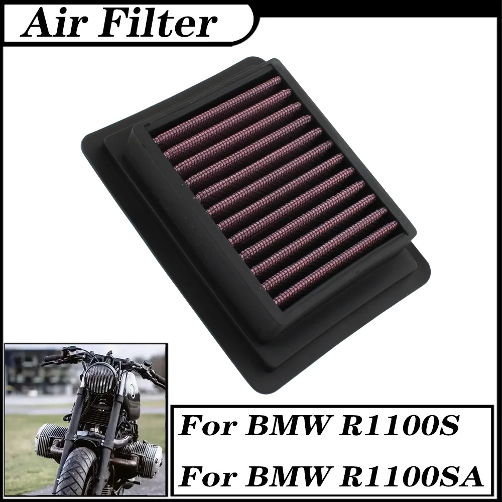 For BMW R1100S R1100SA R1100S ABS Boxer Cup Boxer Cup Replica 99-05 High Flow Air Filter Performance Air Intake