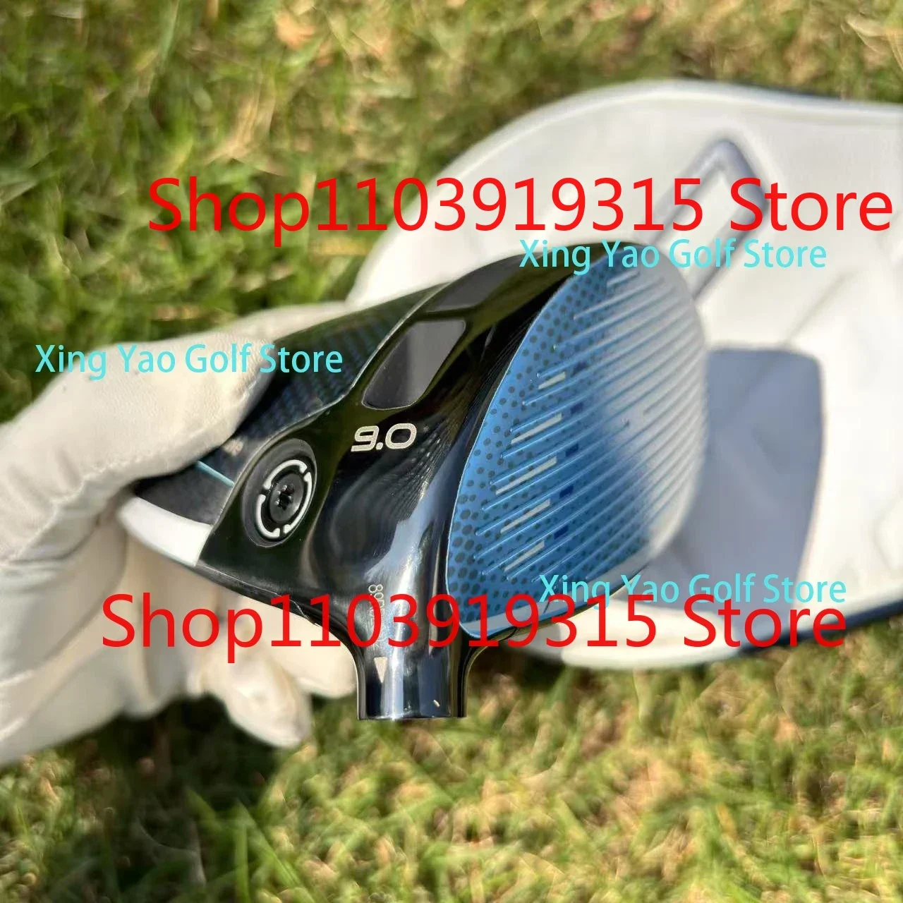 

Golf clubs QI10 MAX Limited Blue Model Driver Only Head with headcover