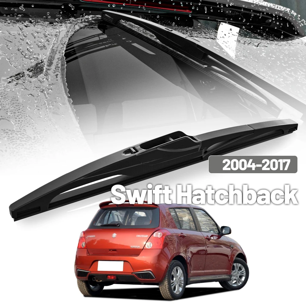 Für Suzuki Swift Hatchback 2004-2017 2015 2016 Heckscheibenwischer Heckklappenfensterwischer Zubehör 10 Zoll