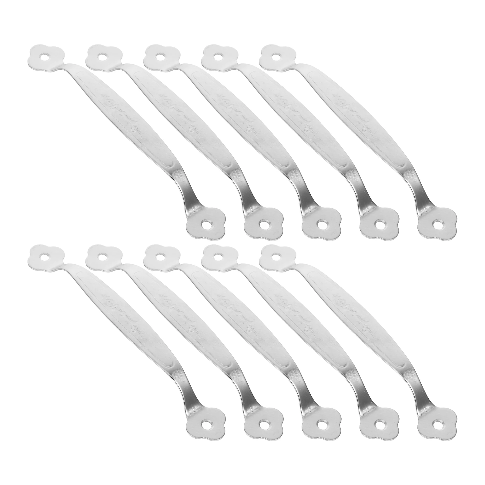 

10pcs Cabinet Pulls Stainless Steel Modern Drawer Handles For Kitchen Bathroom Wardrobe Cupboard Hardware Replacement