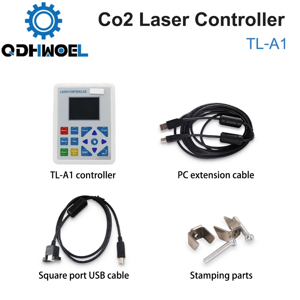 Imagem -06 - Sistema Controlador Laser para Gravação e Máquina de Corte K40 Laser 3020 6040 Substituir Ruida Leetro Trocen Qdhwoel-co2