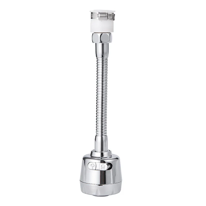 Kitchen faucet splash head pressurization shower stainless steel extension nozzle water saving universal rotary bubbler