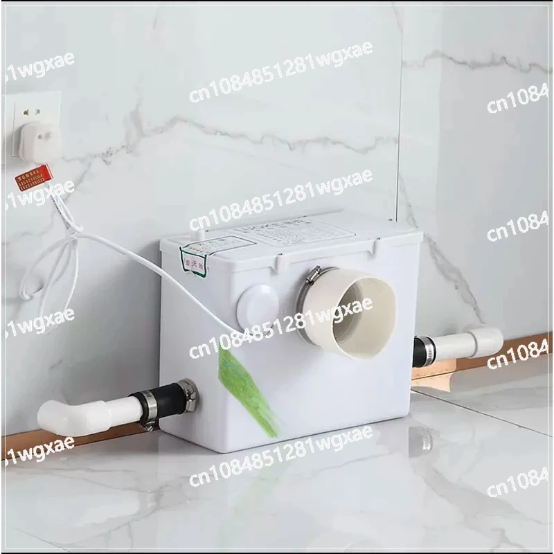 

500W Sanitary Crusher Pump Automatic Treatment Crusher Bathtub Bathroom Sink Sewage Elevator