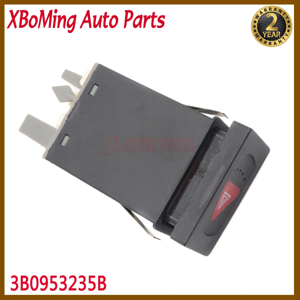 

3B0953235B Car Hazard Flasher Switch For Volkswagen Saloon Estate PASSAT B5 3B0953235D01C 3B0953235D