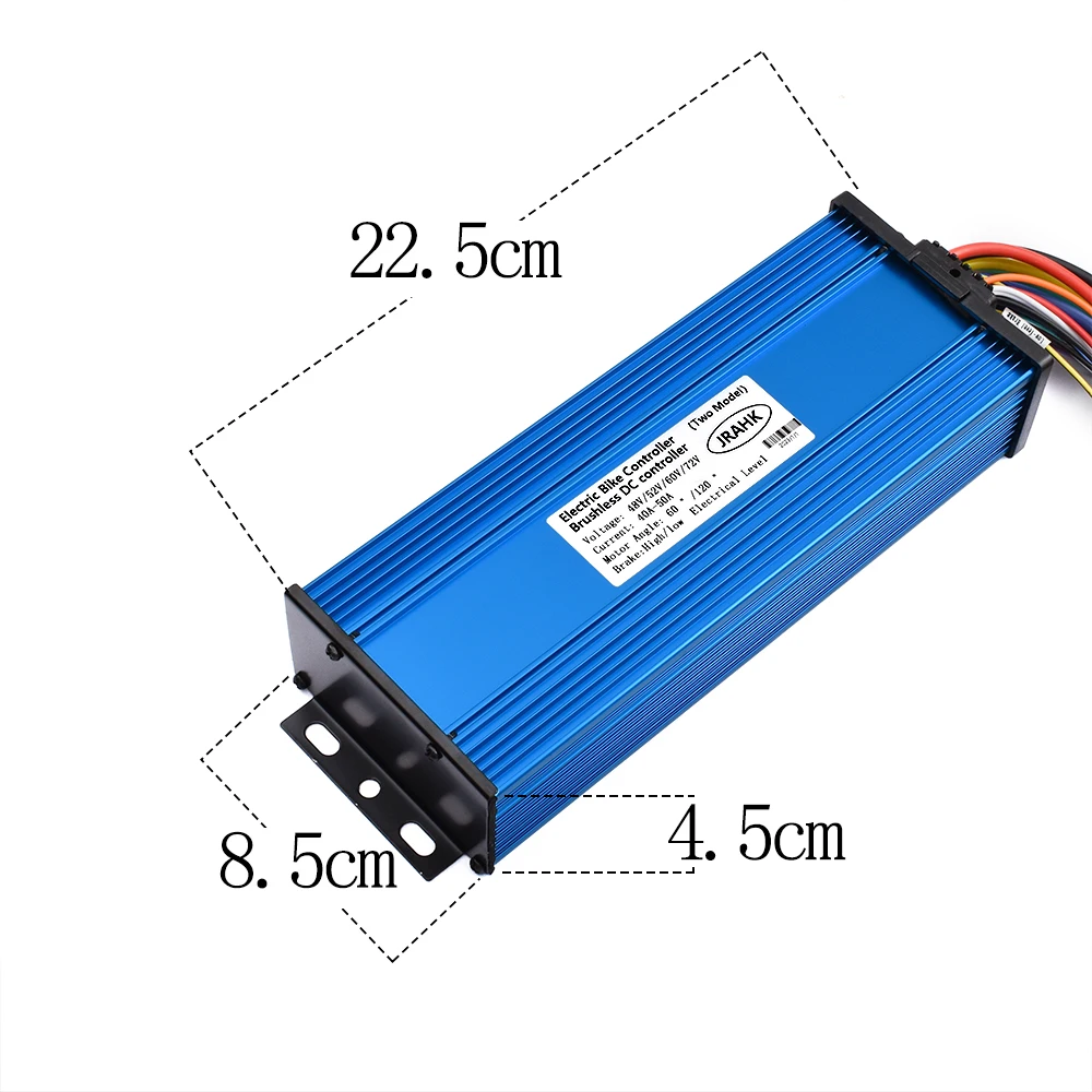 JRAHK Ebike Controller Scooter Motorcycle Electric DC Motor Brushless 1500W 2500W 48V 60V 64V 72V Spare Parts Bicycle Accessorie