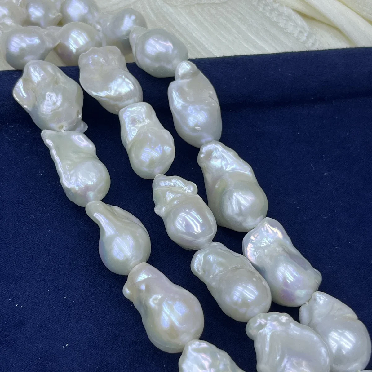 

Natural Freshwater Baroque Pearl Beads Sparkle Loose Beads for DIY Jewelry Making Women's Wedding Necklace Bracelet Accessories