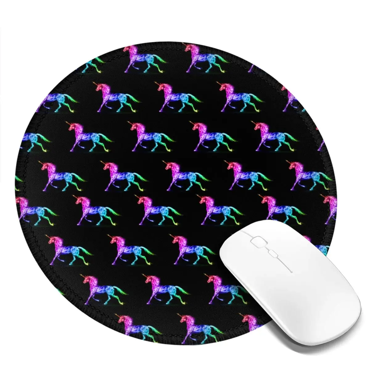 Rainbow Unicorn Mouse Pad Cute Animal Print Cheap Rubber Mousepad Anti-Slip Comfort Print Office Mouse Mat