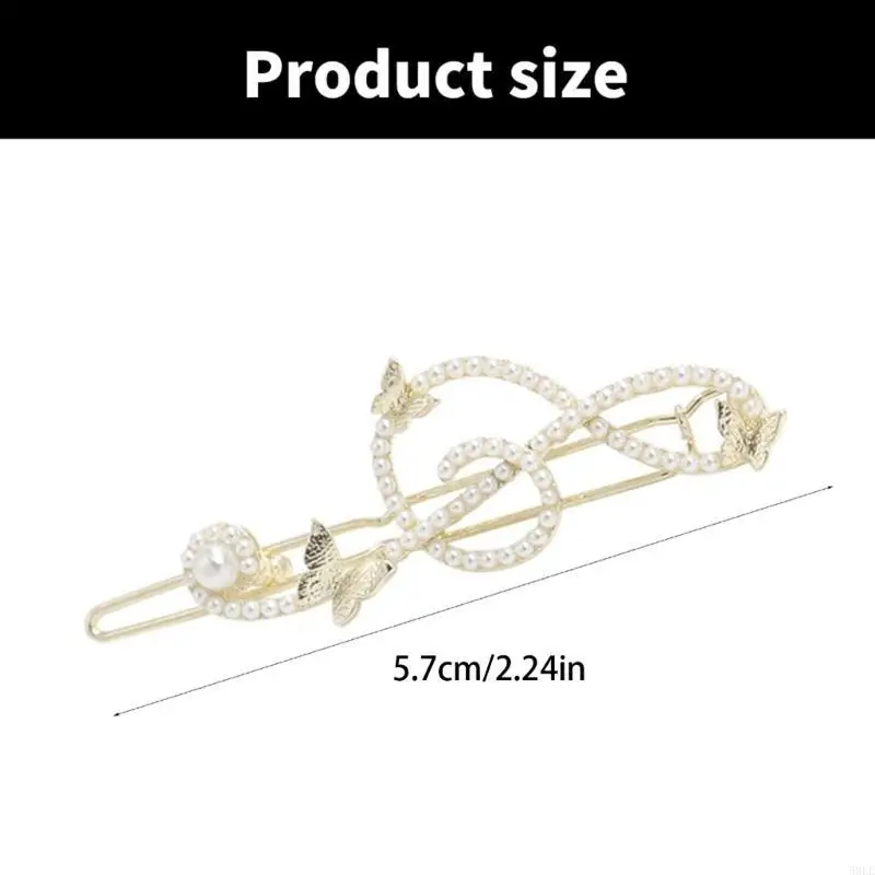 50L Music Note Hair Pin