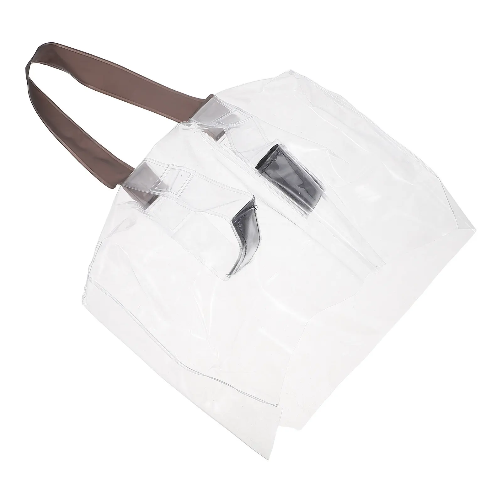 Electric Bike Charger Cover Transparent Waterproof PVC Rainproof Bag Hanging Strap for E-Bike Scooter Charger Protection