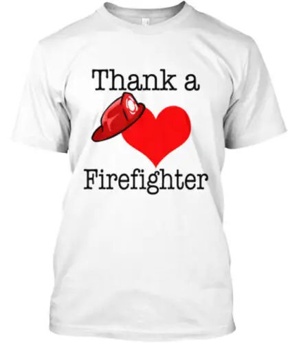 Thank A Firefighter Fund Safety Book T-Shirt Made in the USA Size S to 5XL