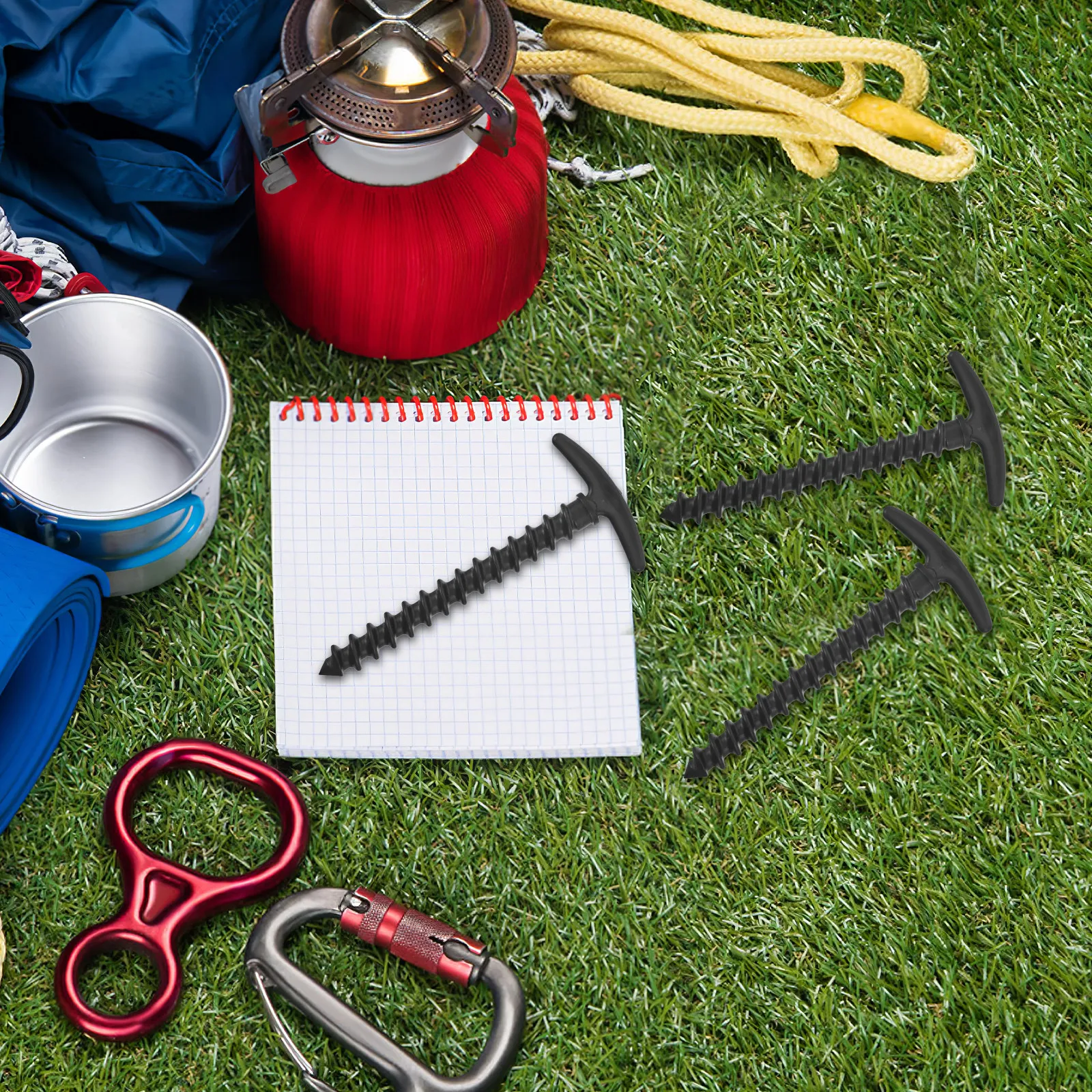 

10 шт. пластиковых колышков для палаток, высокопрочные, для кемперов и путешественников, надежное крепление в сложных условиях, неметаллические