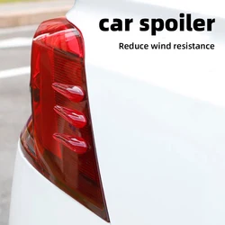 6PCS car wind-reducing spoiler strips, car body anti-collision strips, decorative strips, wind noise reduction and anti-noise ca