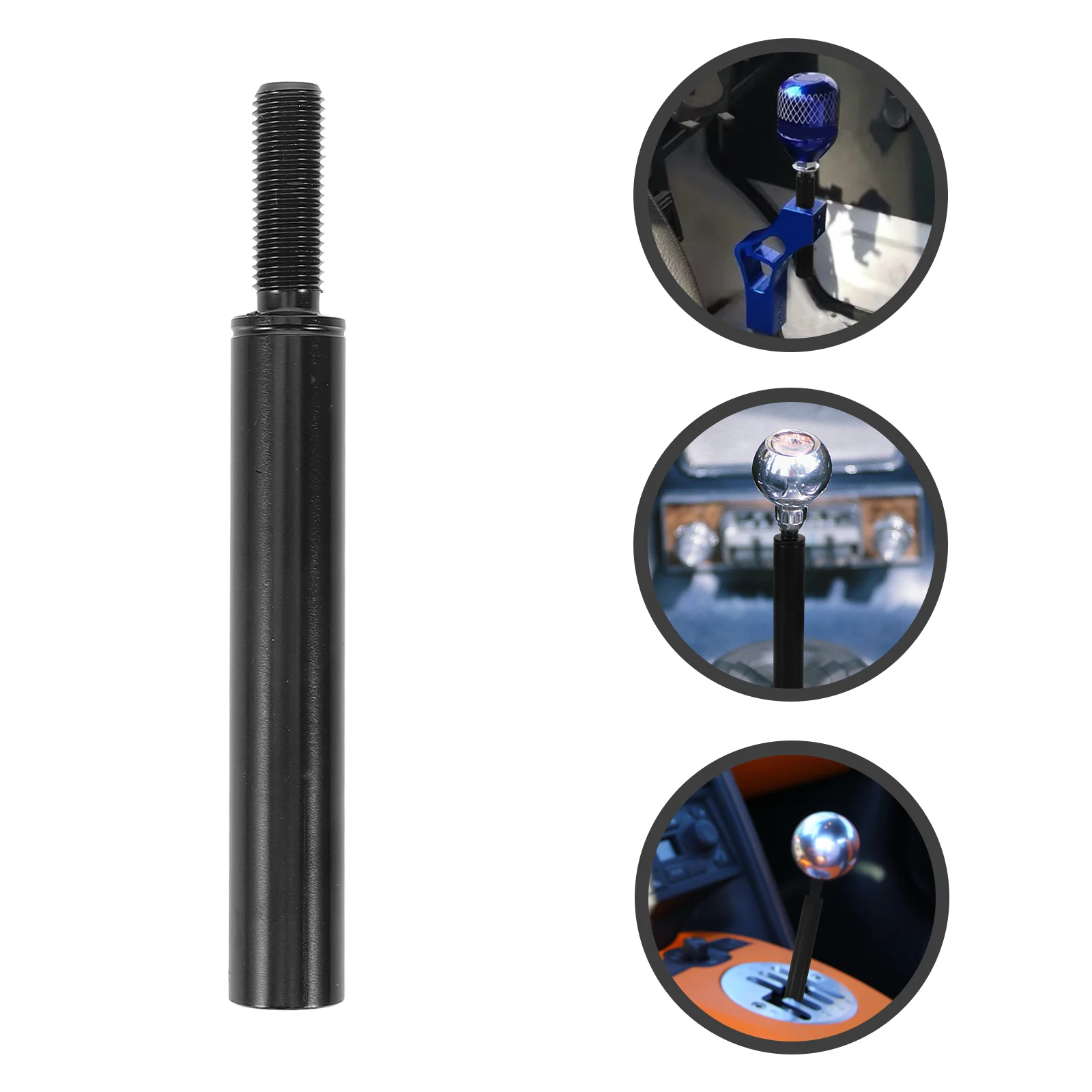 

Shifter Extension For Manual Transmission Cars Aluminum Extended Shift Lever Smooth Gear Shifter Stick Extender Car Interior