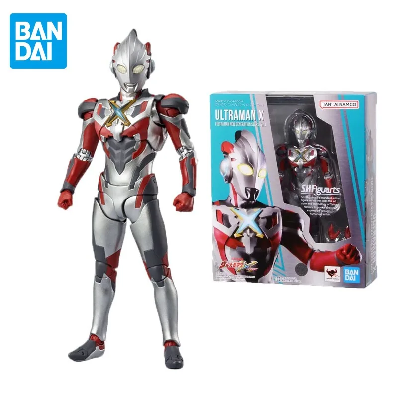 

Bandai Original S.H.Figuarts Ultraman Anime Figure New Generation Action Figure Toys for Boys Girls Kids Children Birthday Gifts