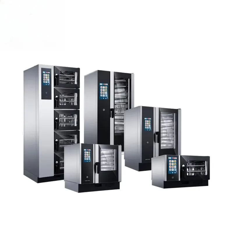 10 Trays Commercial Industrial Combination Steam Oven Fast Baking with Menu Memory Function Commercial Baking Equipment