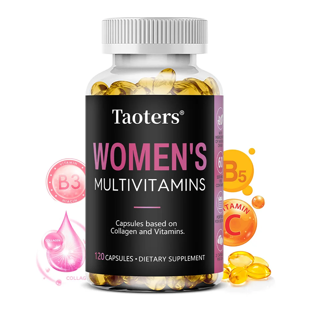 Women's Daily Multivitamin Multimineral Capsules, Supports Energy, Joints, Skin, Nails, Immunity & Overall Wellness, Antioxidant