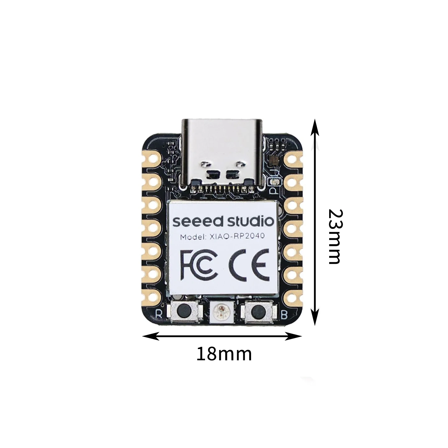 5pcs/1pc Seeed Studio XIAO RP2040 Development Board arduino nano rp2040 based on Raspberry Pi RP2040 for MicroPython view 6
