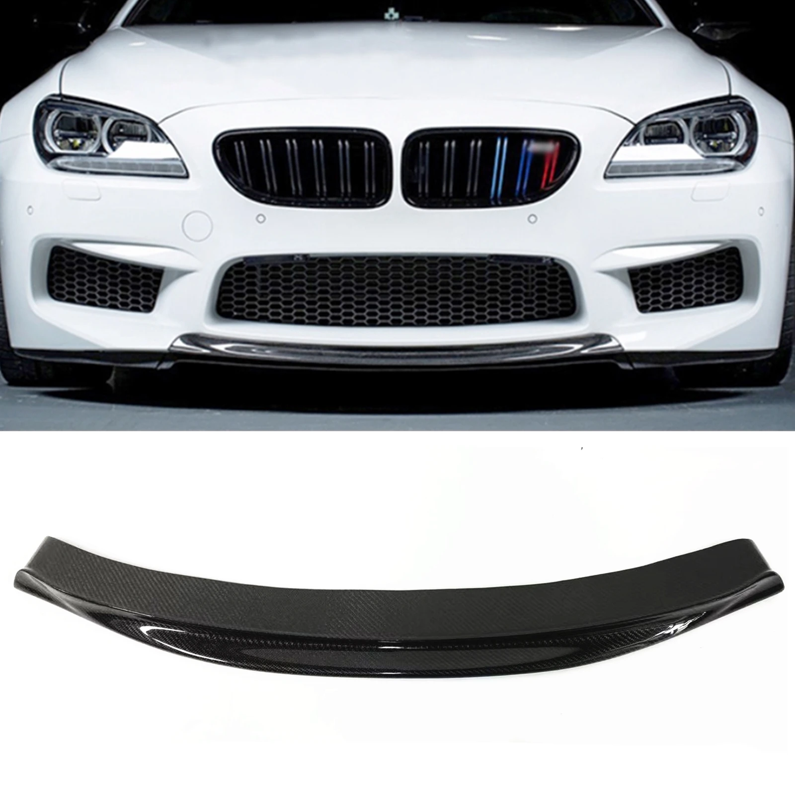 

Front Bumper Spoiler Lip For BMW 6 Series F12 F13 F06 M6 2013-2018 Car Lower Blade Guard Plate Lippe Separator