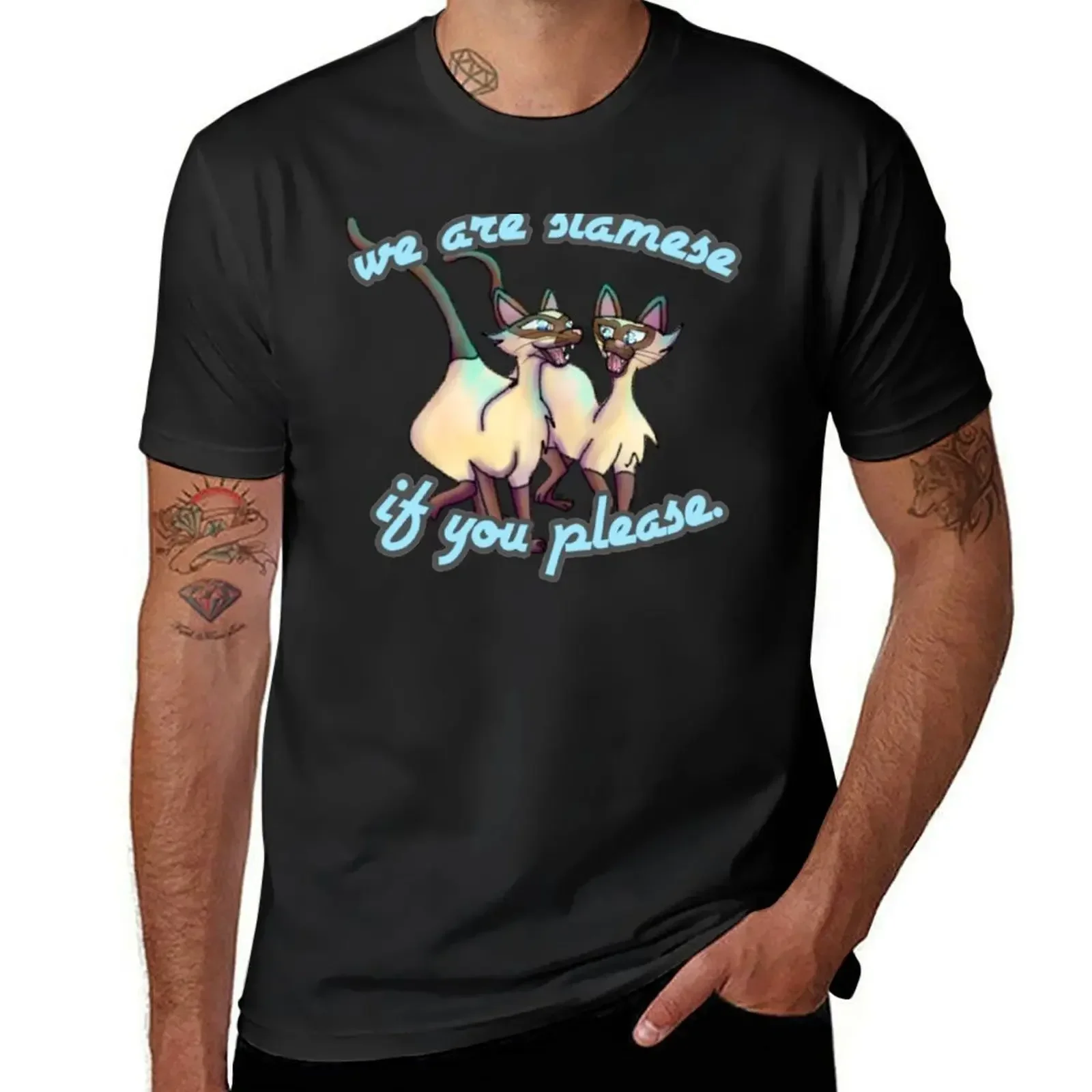 Siamese Cats T-Shirt plain shirts graphic tees tees black t-shirts for men