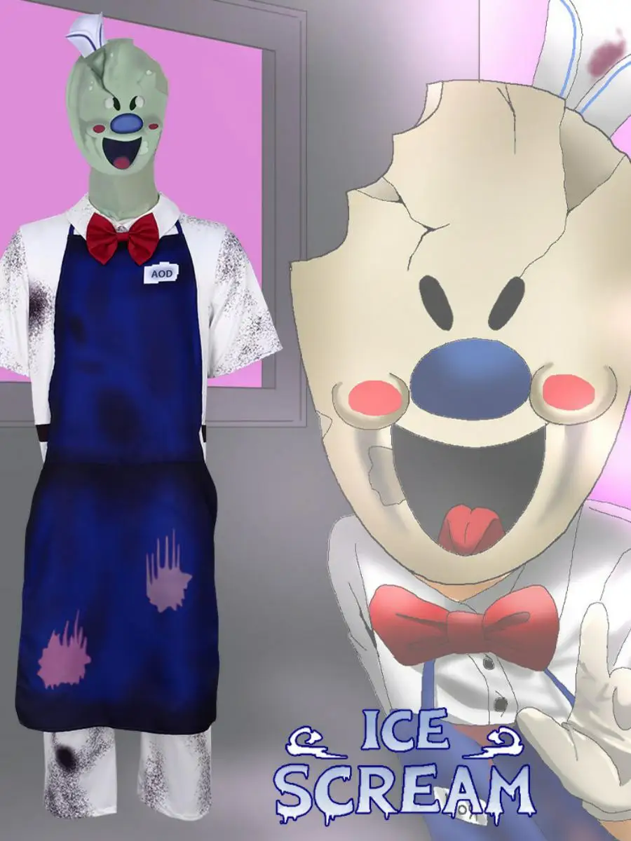 

Лидер продаж, Хэллоуин, ужас, ледяной Cr, ролевой комбинезон, сценический костюм, полиэстер, летняя коллекция