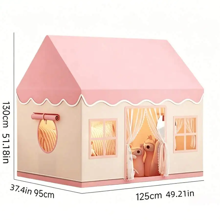 Outdoor and indoor picnic tent, small house, sturdy and cute (comes with a storage bag), washable and detachable view 2