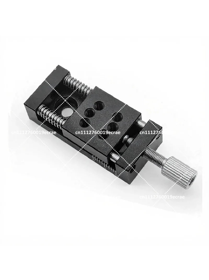Precision 20x20mm Linear Stage 10mm Stroke Fine Tuning Manual Mini Sliding Table Laboratory Translation Stage