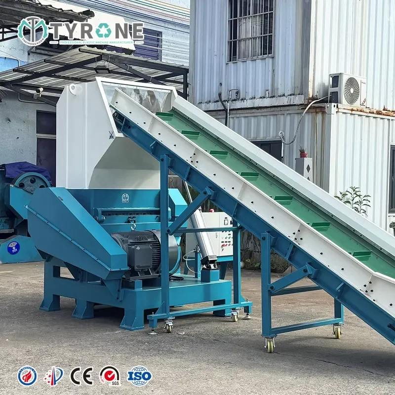 PET Plastic Bottle Crushing Machine with Plastic Hollow Washing Line