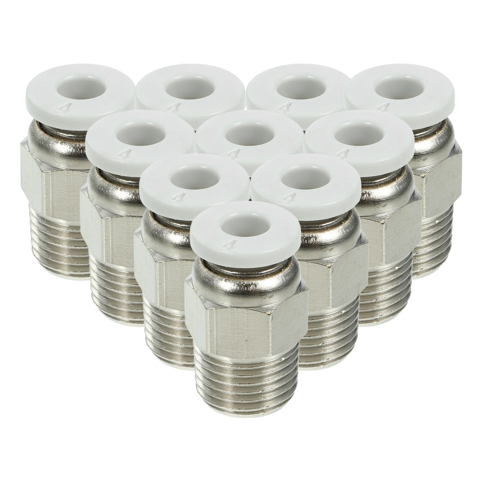 

10Pcs 3D Printer Accessories Golden Metal Connector Elliptical Sleeve Easy Installation Durable Fittings for 3D Printers