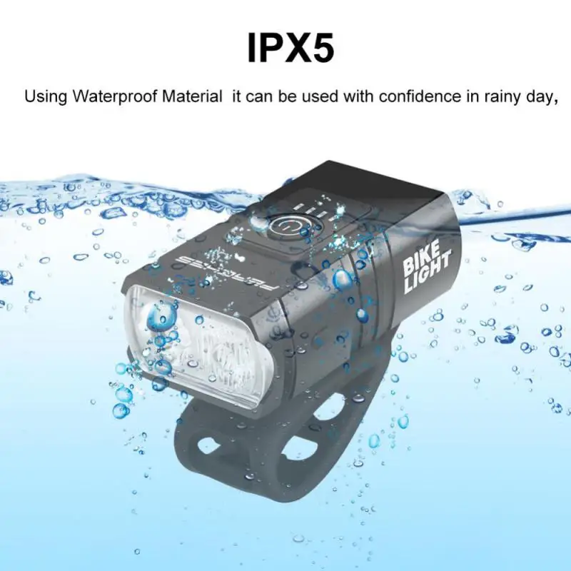 자전거 프론트 1000 루멘 LED 충전식 램프 랜턴, 사이클링 손전등, MTB 헤드라이트