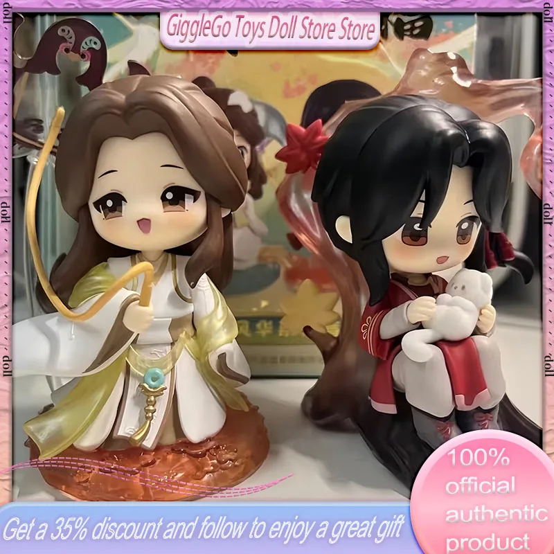 

100% оригинал, в наличии, небесные официальные предложения, благословение, слепая коробка, серия ярких цветов, загадочные коробки, фигурки аниме, игрушка для девочек на день рождения