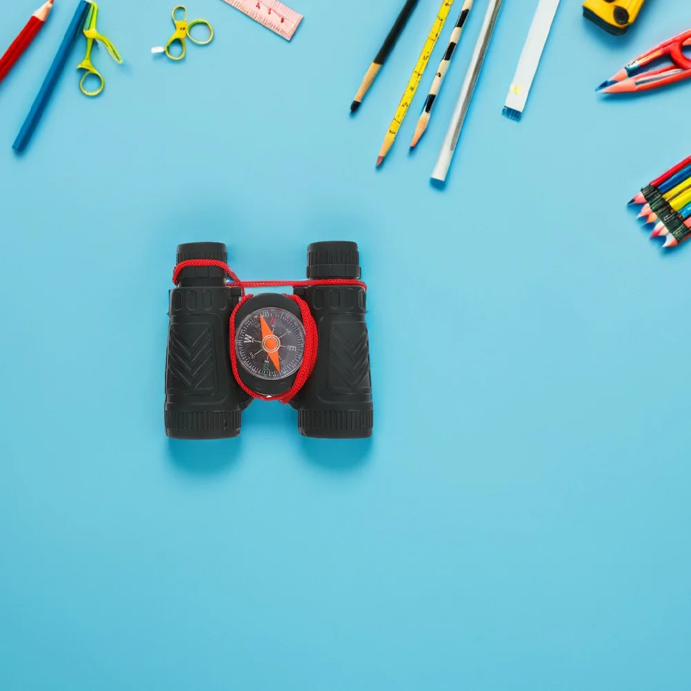 Mini boussole intégrée, 20 pièces, sangle colorée, compacte, légère, Camping en plein air, Exploration de la Nature, pour enfant