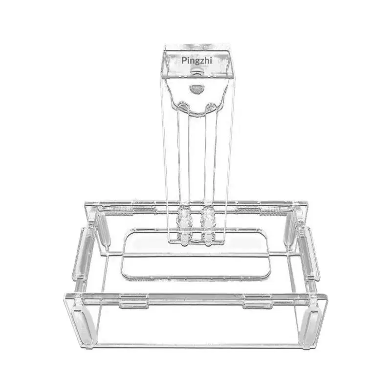Fixed-point Fish Food Feeder Aquatic Aquarium Accessories Hanging Acrylic Fish Tank Feeder Anti Drifting Aquarium Feed Feeder