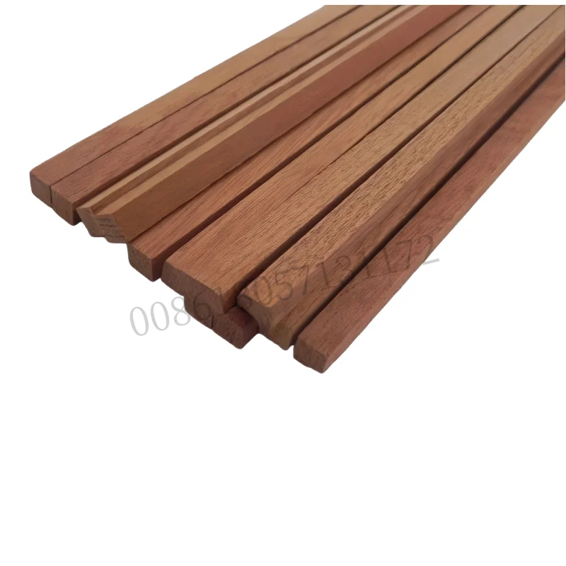 

Изготовленные на заказ тонкие деревянные полоски Sapele, 5/10/20 шт., толщина от 0,6 до 15 мм, длина 50 см, для модели «сделай сам», мебели, деревообработки