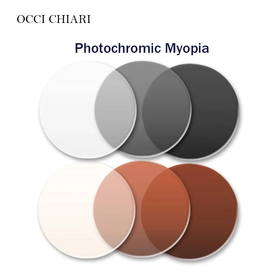 Transition Photochromic Glasses Optical Lenses For Myopia