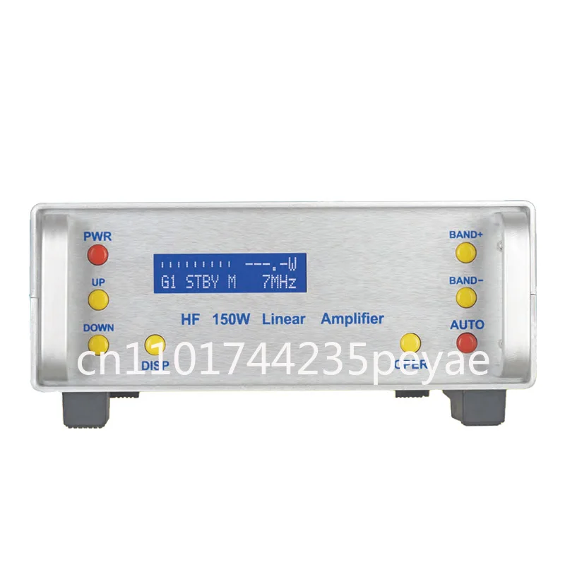 RS-928 150W HF Power Amplifier 0.5-30Mhz Half Duplex for FM AM SSB CW FT8 SDR IC705 Transceivers Frequency Band Switch Gain
