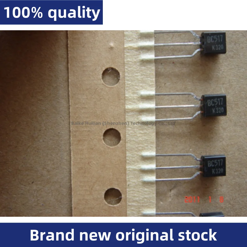 50pcs/lot Free shipping BC517 C517 Darlington transistor TO92 brand new original stock