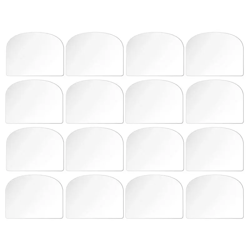 [B17B!】 13PCS Transparent Cake Cream Scraper Flexible Plastic Icing Spatula Buttercream Smoother Cake Decorating Tools Baking