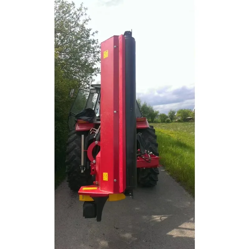 Industrial 180° Rotating Flail Mower With  Shaft CE  Factory Supply Core Bearing Component For 55-90HP Tractors
