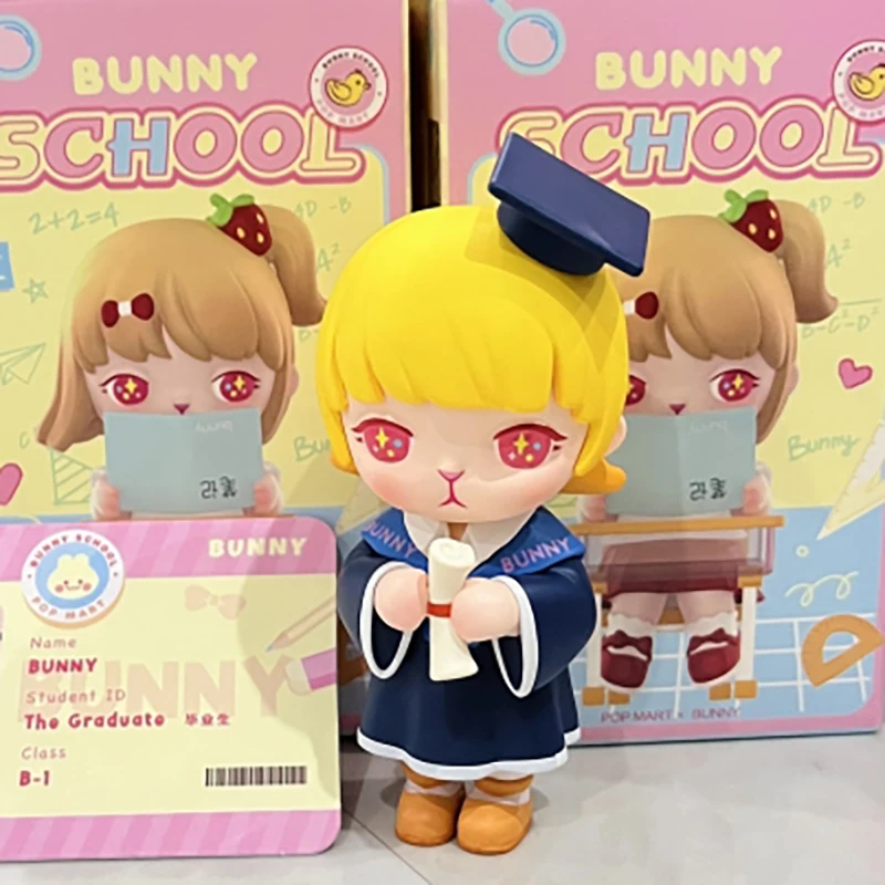 

Bunny School Series Genuine Blind Box Toys Kawaii Anime Action Figure Caixa Caja Surprise Mystery Box Dolls Girls Gift