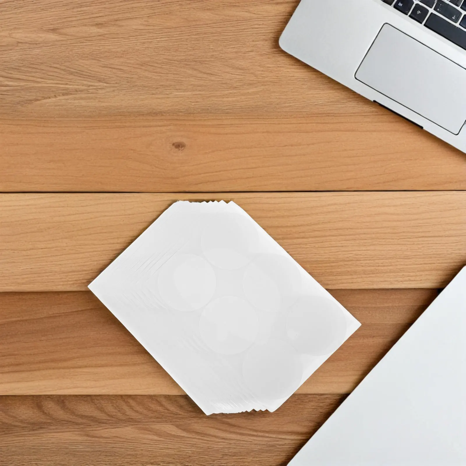 

50 Sheets Writable Round Stickers Self Adhesive Dot Labels Easy Peel Strong Adhesion Food Container Storage Office Use