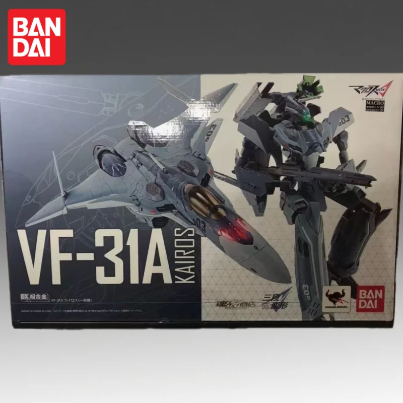 

In Stock Bandai Original Banpresto The Super Dimension Fortress Macross Vf 31A Action Figure Model Doll Brand New Boxed