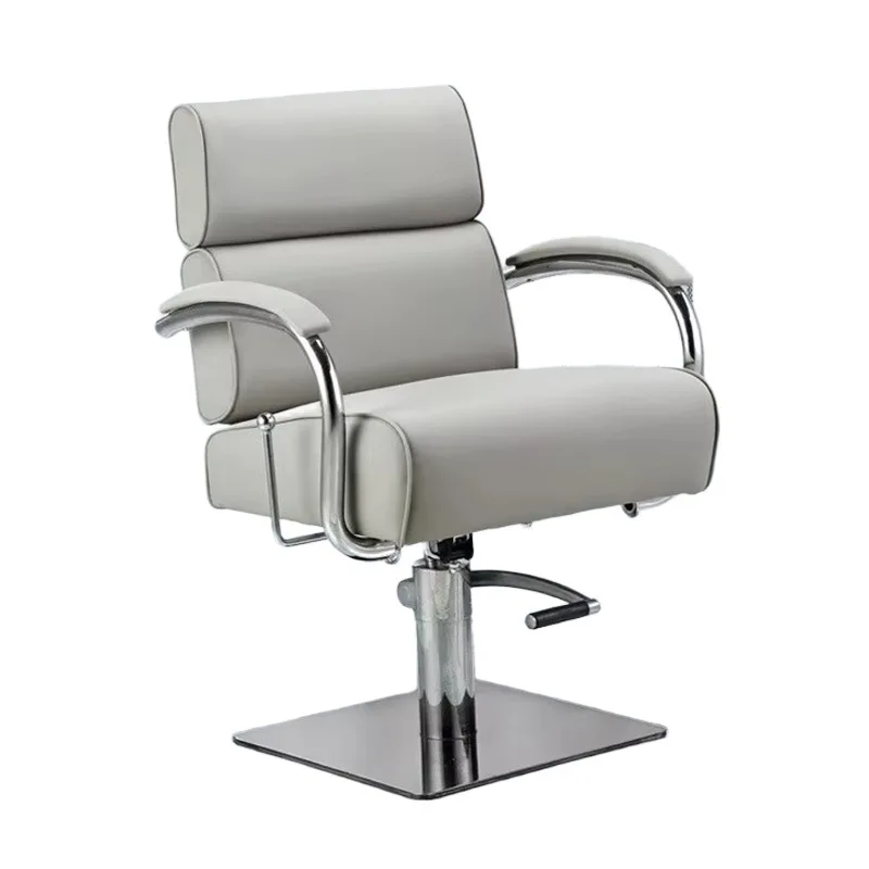 Foreign trade barber chair, hairdressing and cutting, rotatable lifting backrest reclining,hair cutting and dressing