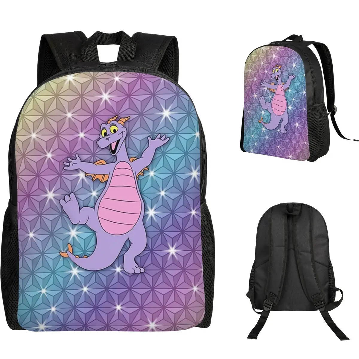 

Рисунок Epcot Beacon Of Magic, студенческий рюкзак, школьная сумка, походный дорожный рюкзак для мальчиков и девочек, модная сумка для книг, сумки на плечо