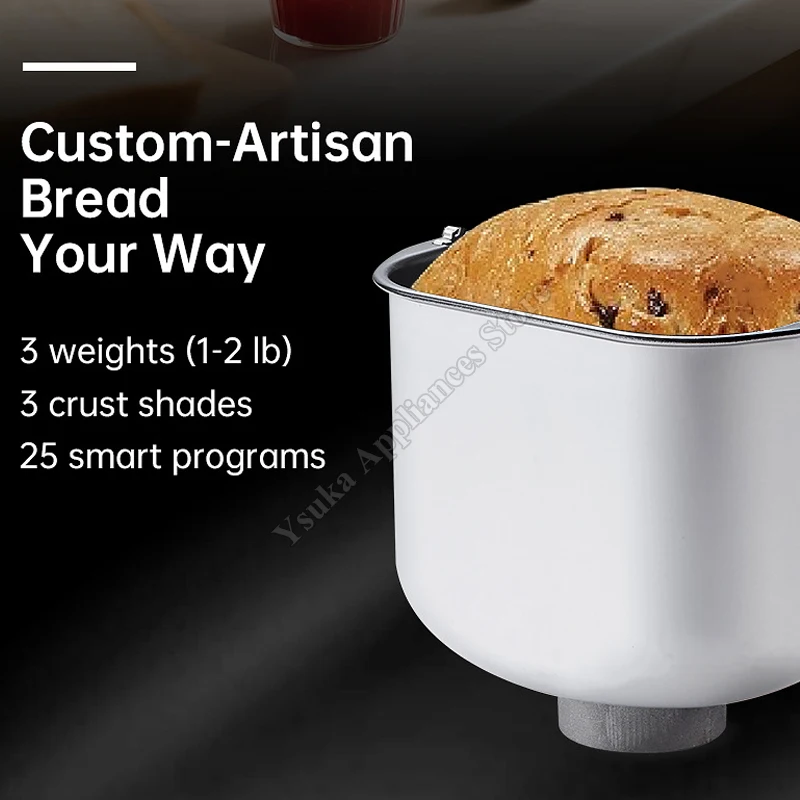 Bread Maker Household Small Full-automatic Multifunctional Breakfast Machine And Dough Kneading Fermentation Machine