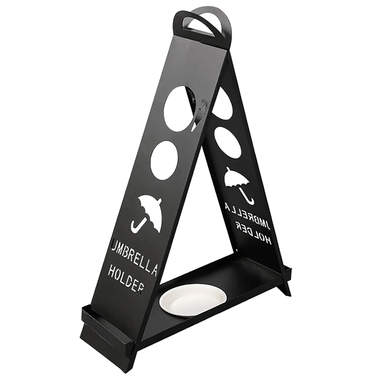 

Metal Umbrella Rack Holder Rustproof Home Patio Office Storage Umbrellas Walking Trekking Poles, Customized