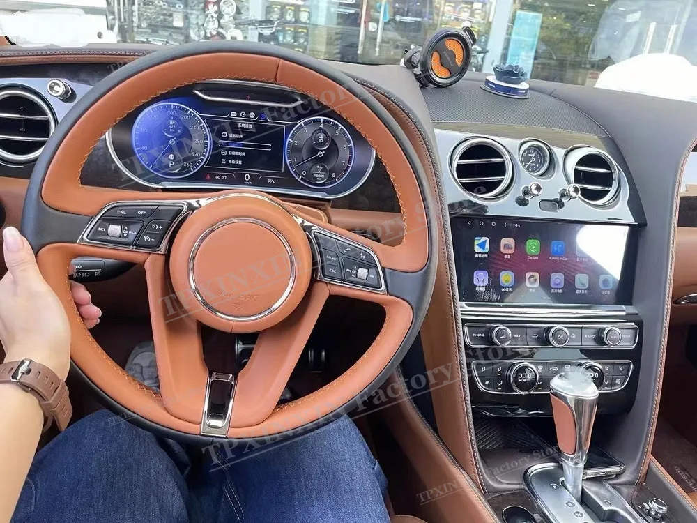 Smart Car Upgrade Kit For Bentley Bentayga Flying Spur Continental GT 2005~2019 Car Radio Digital Cluster Car Dashboard Panel