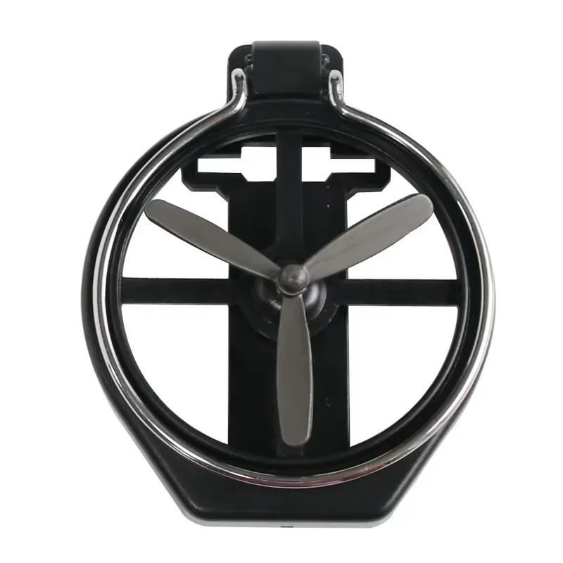 ل VW BMW هوندا سيارة حامل الكأس القابل للطي السيارات سيارة منفذ الهواء حامل مشروبات شاحنة زجاجة مشروبات كوب مع مروحة العالمي يتصاعد #5