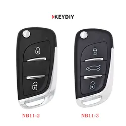 1pcs KEYDIY KD Multi-functional Universal Remote Key NB11 for Peugeot Style Car Remote Key for KD900+ URG200 KD-X2 NB-Series