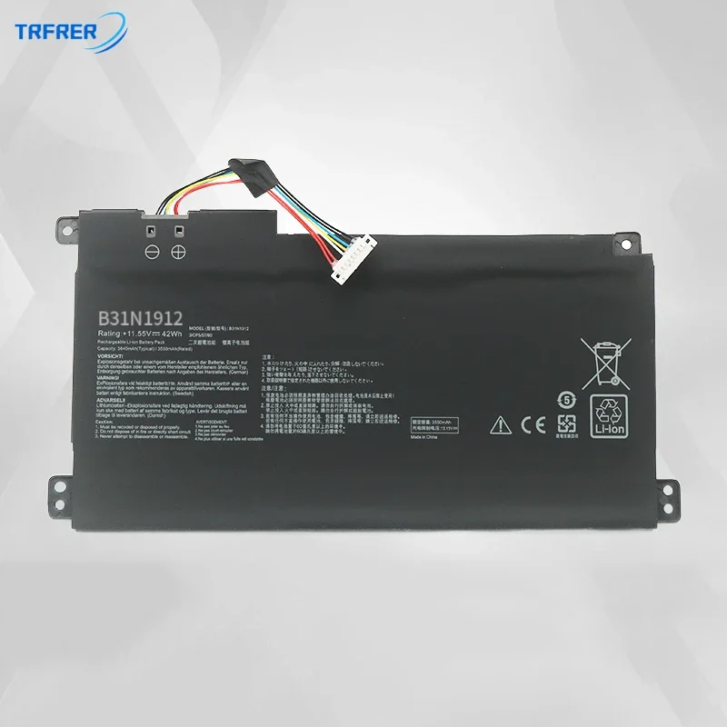 TRFRER B31N1912 laptop battery for Asus VivoBook 14 E410MA-EK018TS ek026ts bv162t f414ma e510ma ek017ts l410ma 42wh