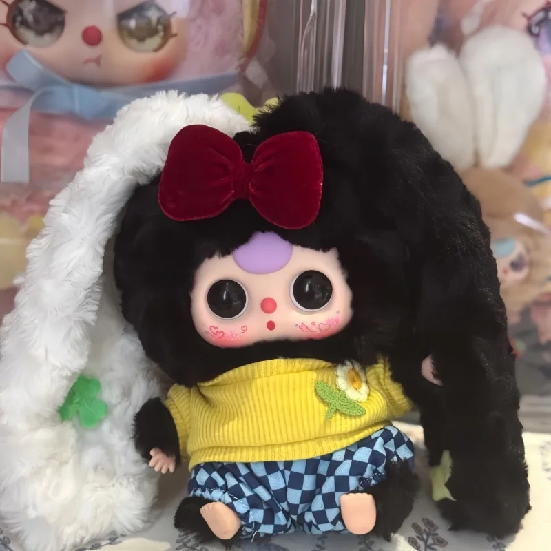 

Genuine Official Baby Three Lily Rabbit Town 4th Generation Series Plush Doll Cute Toy For Girls Blind Box Gift Collectible Toys